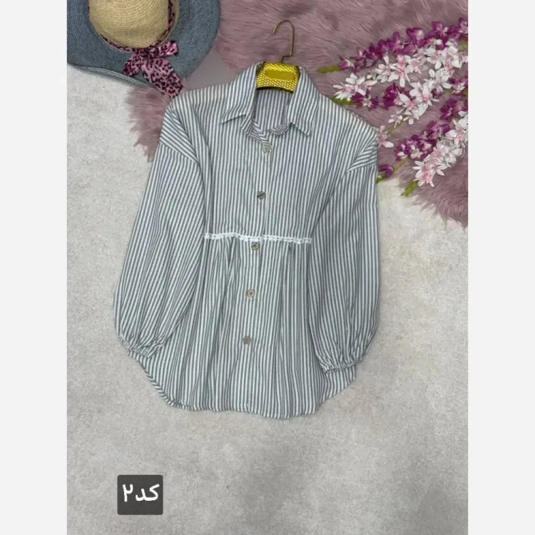 شومیز عروسکی آرتمیس جنس لنین پنبه فری سایز 38 تا 46