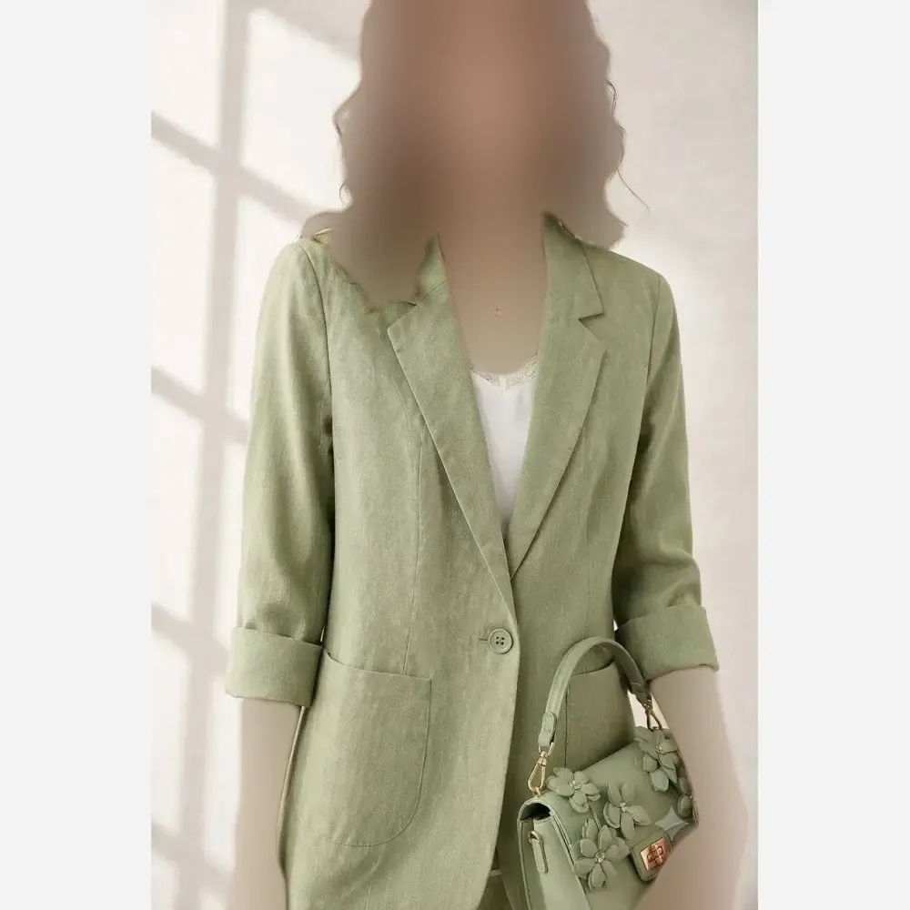 کت زنانه لنین طرح وک سایز 38 تا 46 (3)
