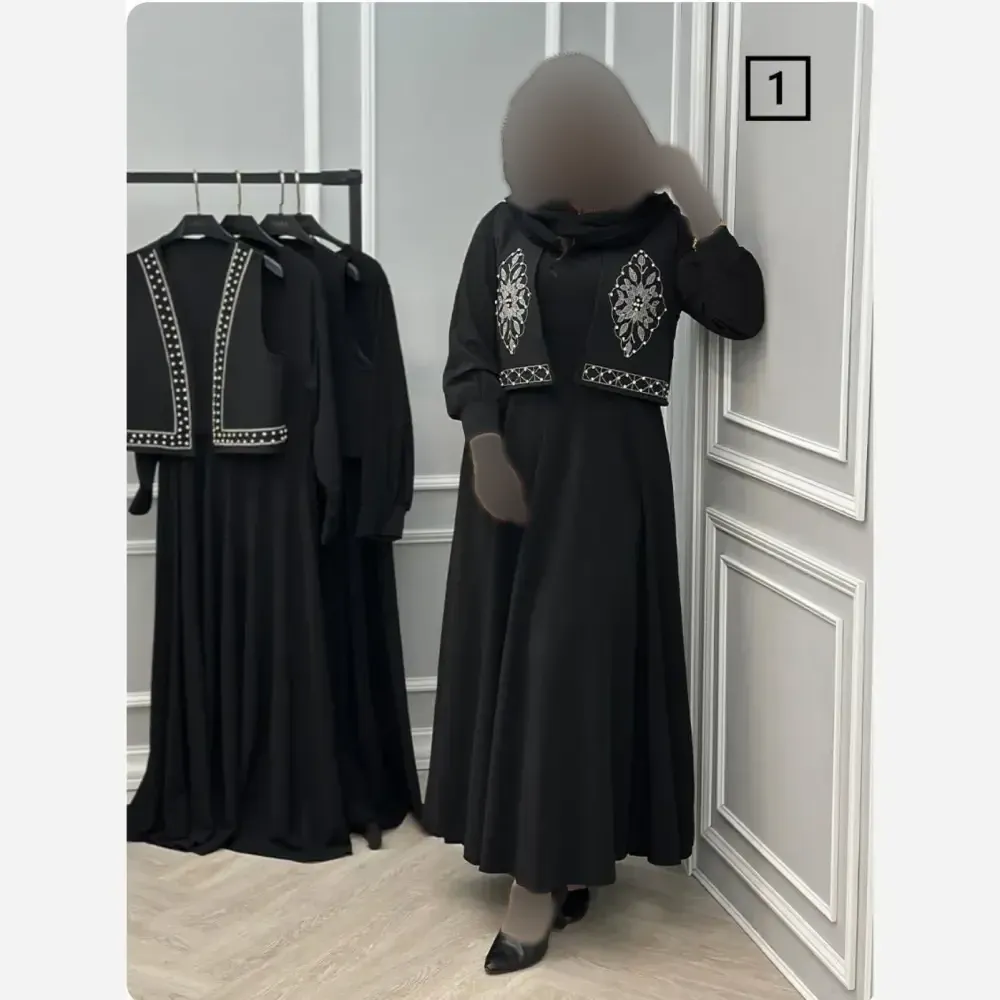 ست پیراهن و جلیقه زنانه پریزاد جنس بوگاتی و مازراتی سایز فری 38 تا 46