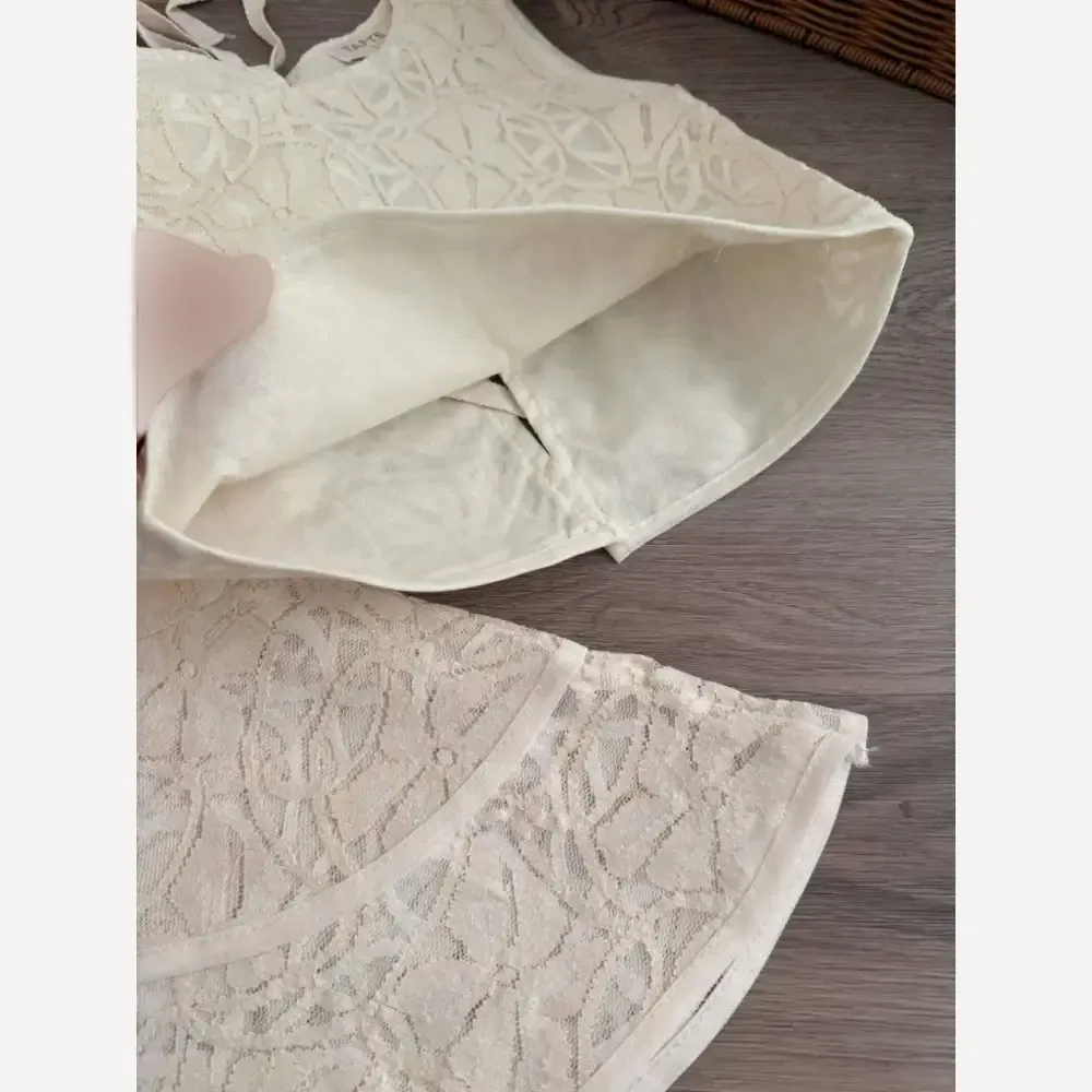 ست ونوس دانتل آستر نخی دخترانه مجلسی