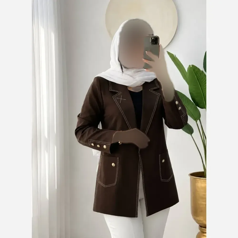 کت رودوزی مزونی جنس مازراتی اعلا