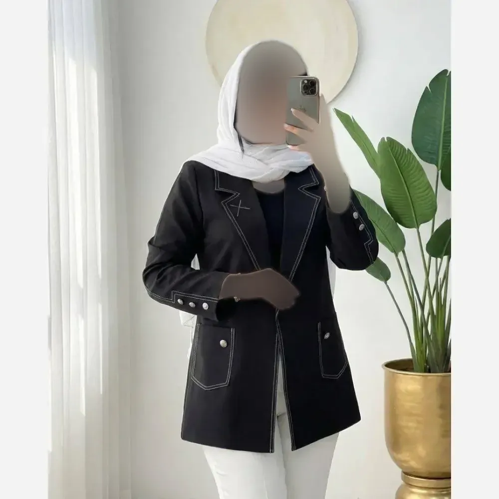 کت رودوزی مزونی جنس مازراتی اعلا
