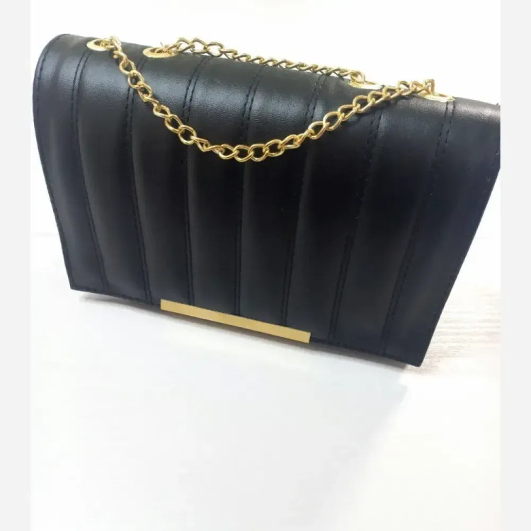 کیف لنسر چرم مشکی کیفیت اصلی اندازه 23 در 14 سانت