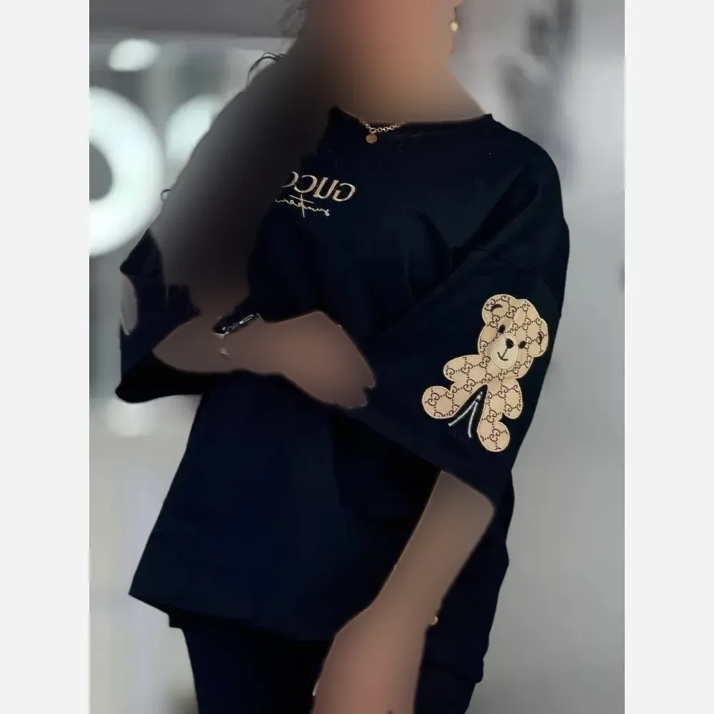 ست لباس خرسی زنانه پنبه درجه یک فری سایز
