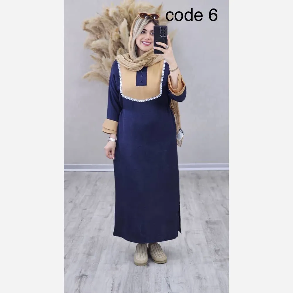 پیراهن زنانه شانتون مدل تاشین فری سایز مناسب 36 تا 46