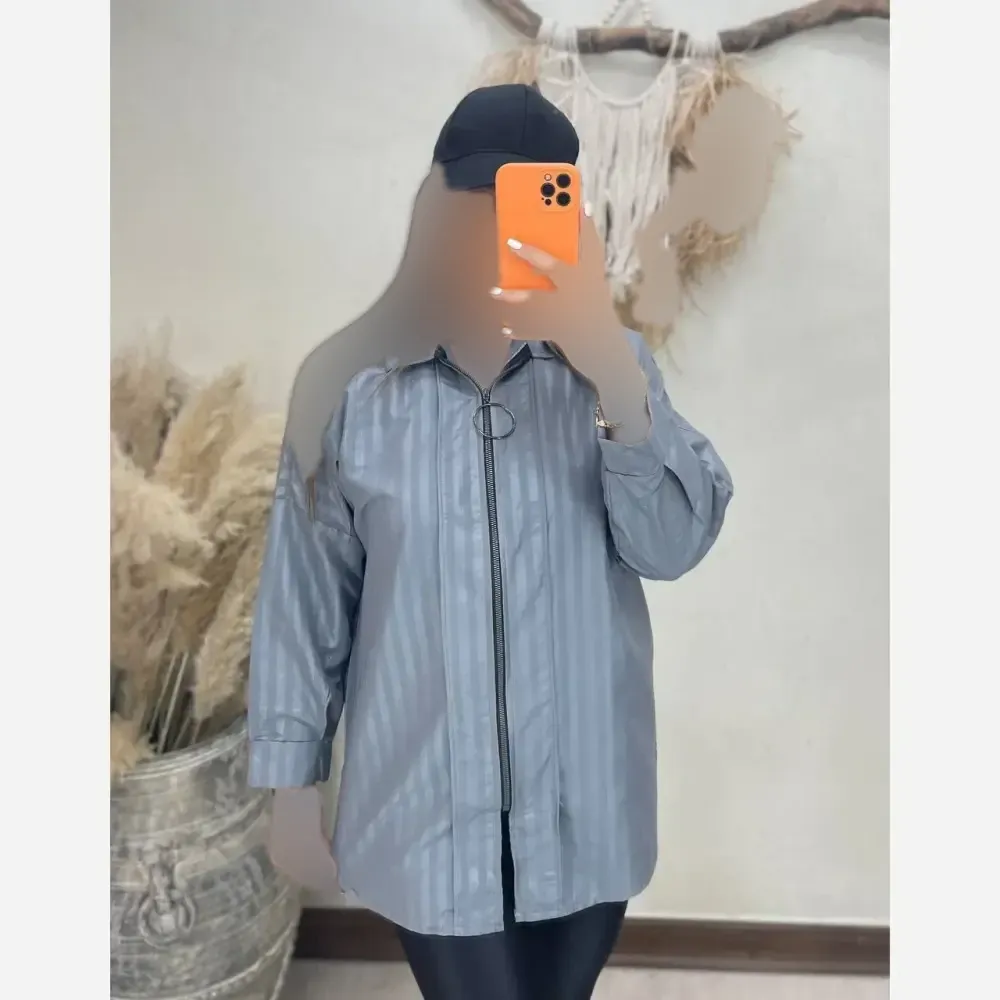 شومیز زنانه مدل بهارا جنس داکرون پنبه فری سایز