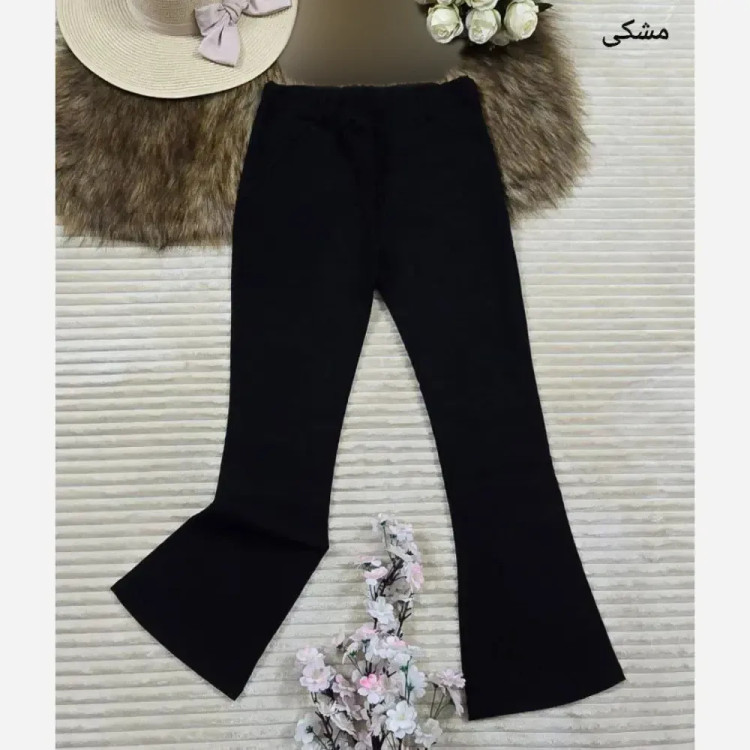 شلوار کتان دمپا زنانه جنس کتان کش اعلا سایز 40 تا 50 (3)