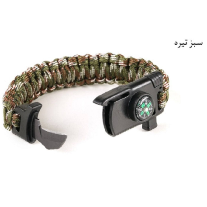 دستبند پاراکورد مدل 200 به همراه آتش زنه