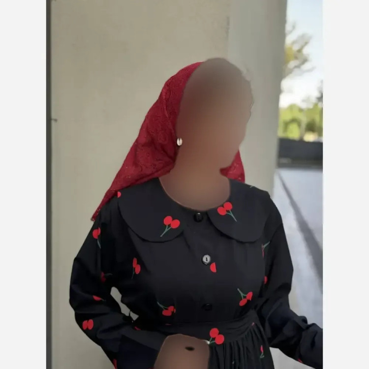 پیراهن بلند زنانه کرپ فلور جلو دکمه دار با کمربند فری سایز