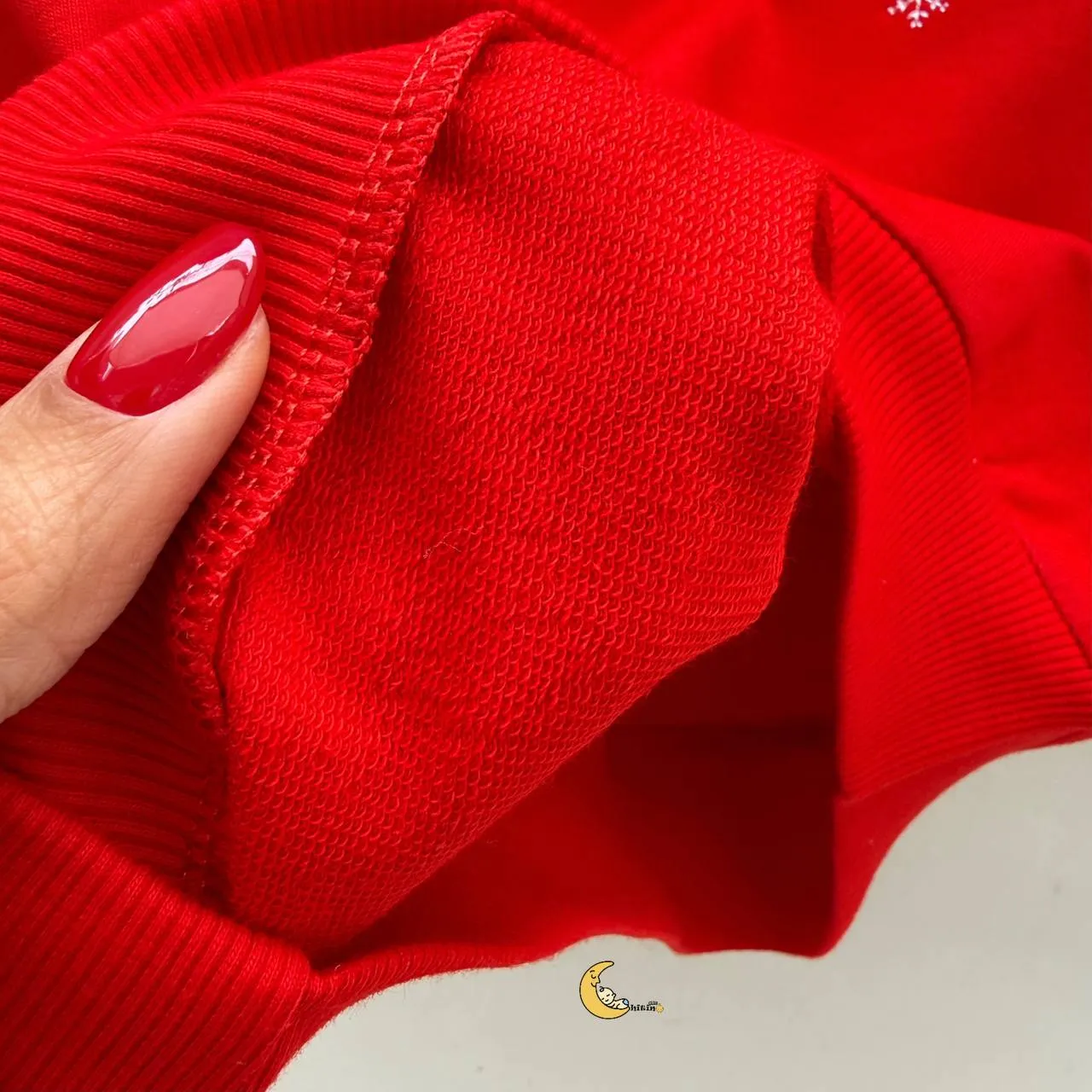 بلوز دورس بچگانه قرمز بیسیک مناسب 9 ماه تا 3 سال