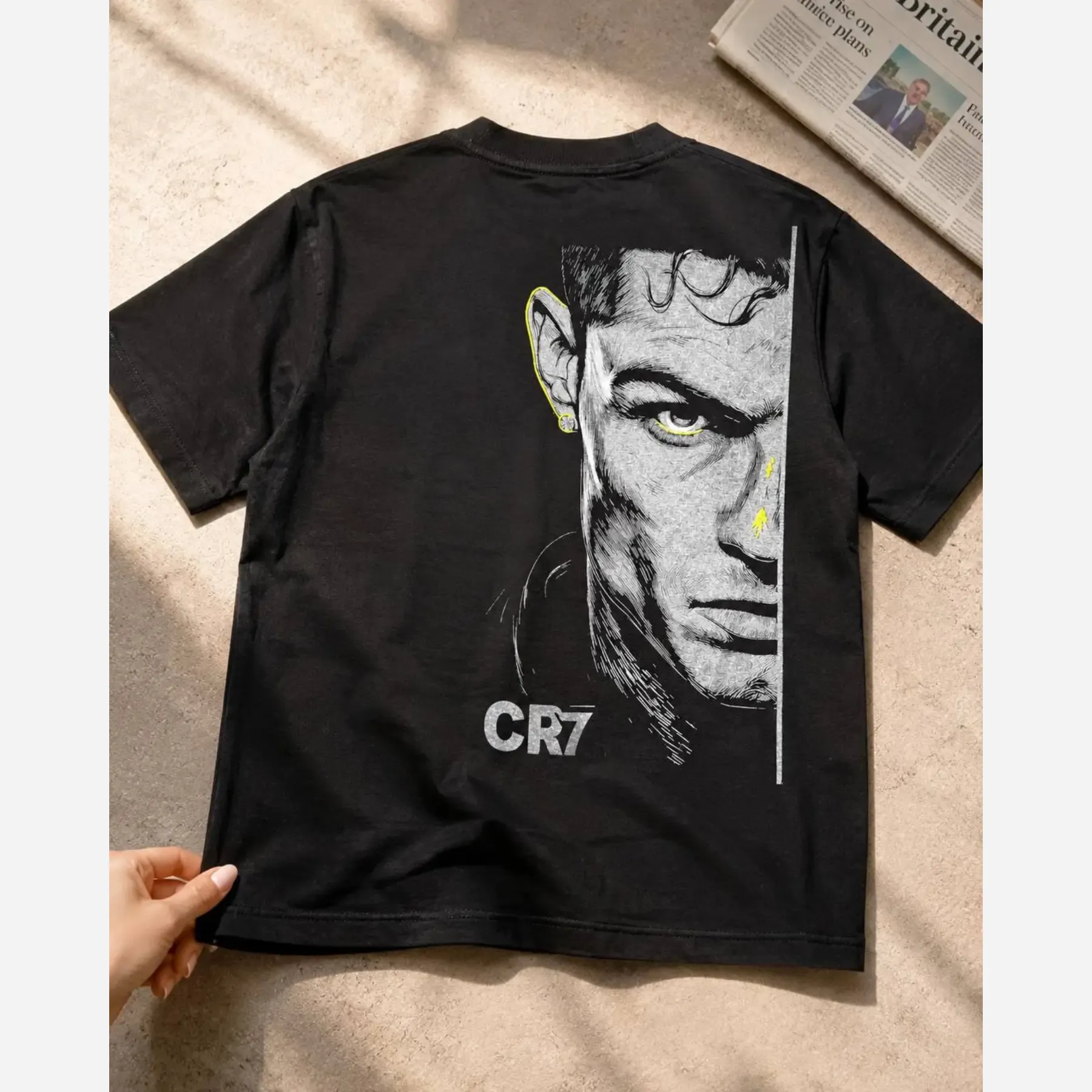 تیشرت طرح کریس رونالدو CR7 بچگانه