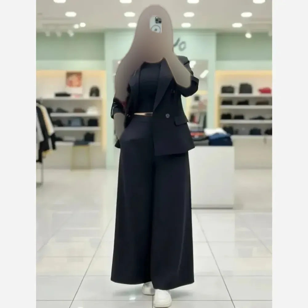 ست کت و شلوار زنانه مدل سارینا جنس لنین درجه یک (3)