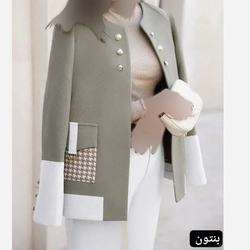 کت و شلوار زنانه مدل هلن جنس مازراتی با خرجکار پیچازی سایز 38 تا 48