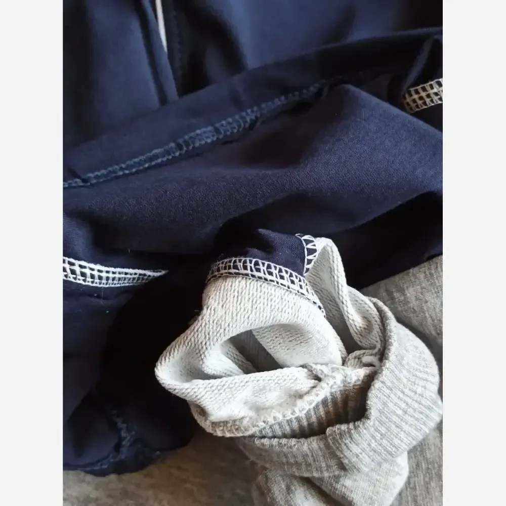 ست تیشرت و شلوار پسرانه مدل سون جنس پنبه و ملانژ سایز 50 تا 65