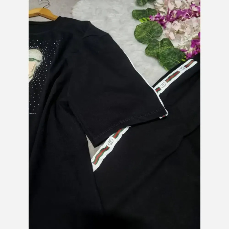 ست کتونی زنانه جنس پنبه درجه یک رنگ مشکی فری سایز 36 تا 48