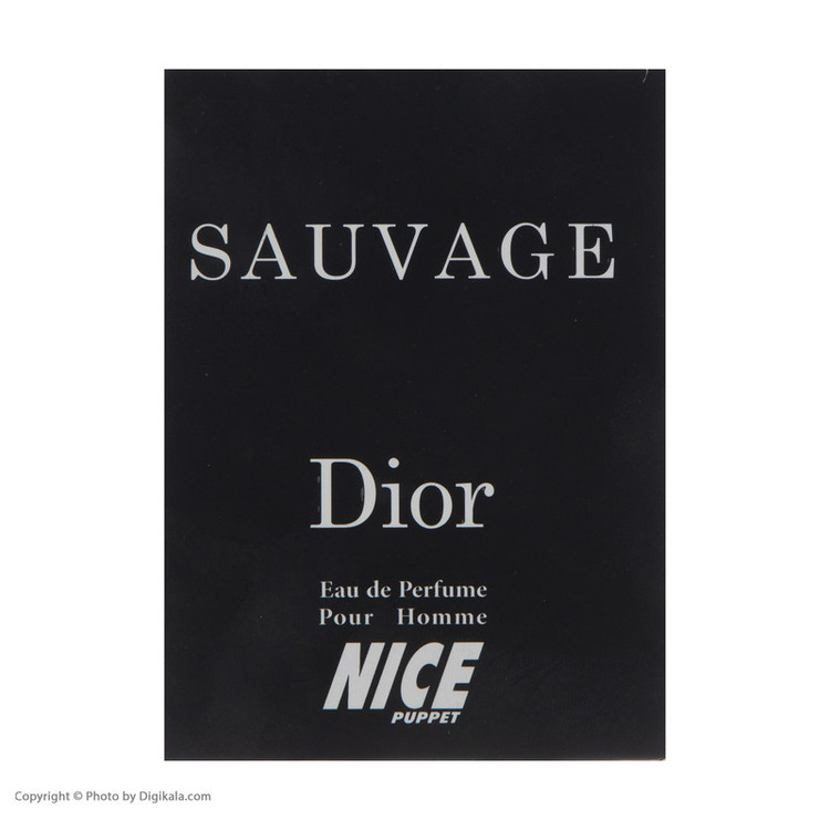 ادوپرفیوم مردانه نایس پاپت مدل Sauvage Dior حجم 85 میلی لیتر