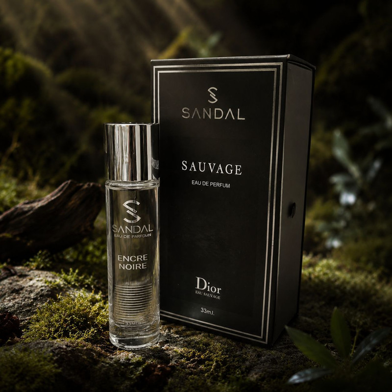 عطر جیبی مردانه صندل مدل ساواج حجم 33 میلی لیتر