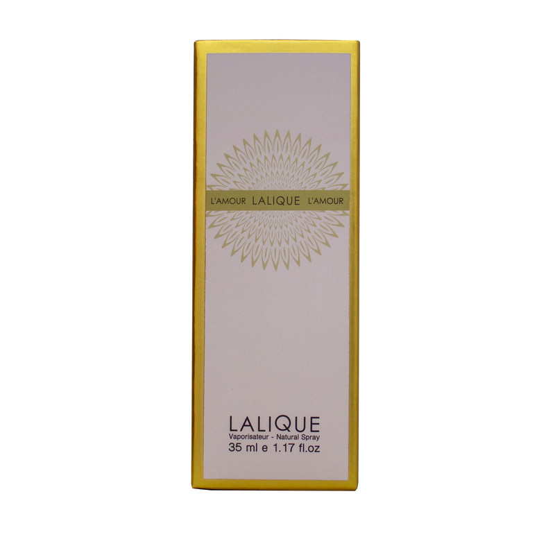 عطر جیبی زنانه نیو پرستیژ کالر مدل Lalique Lamour حجم 35 میلی لیتر