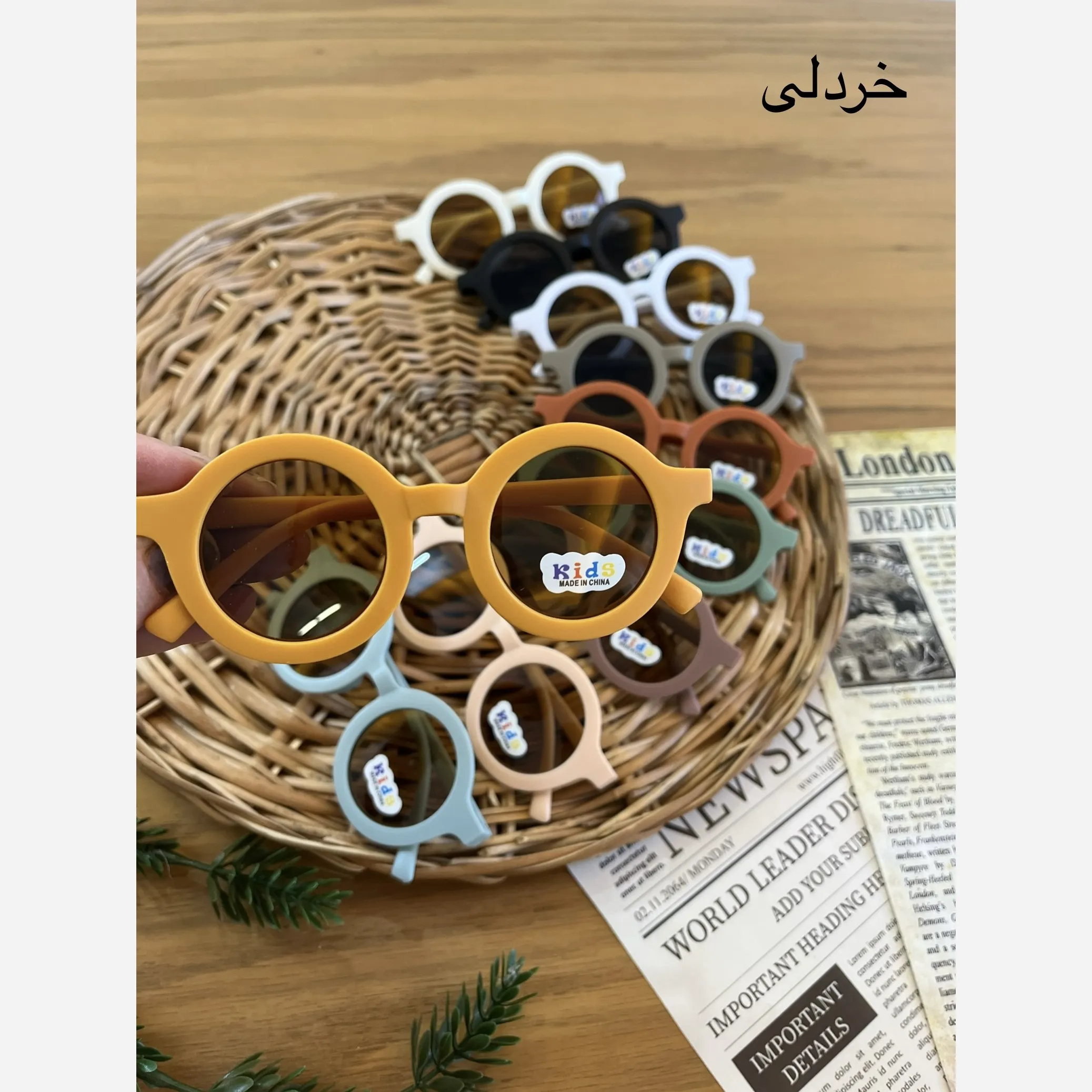 عینک آفتابی بچگانه استاندارد UV400 مناسب 2 تا 8 سال (2)