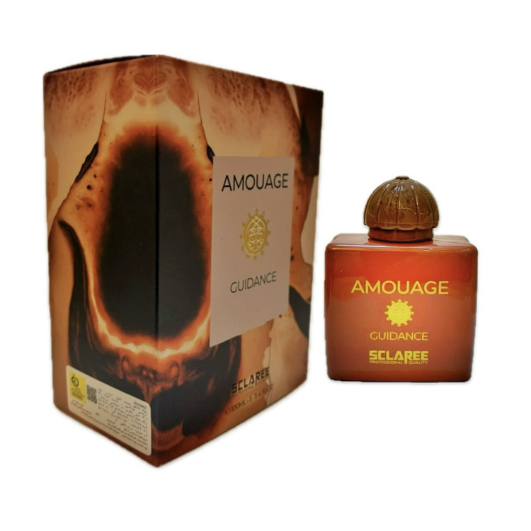 ادوپرفیوم زنانه اسکلاره مدل AMOUAGE GUIDANCE آمواج گایدنس با رایحه گرم حجم ۱۰۵ میلیلیتر