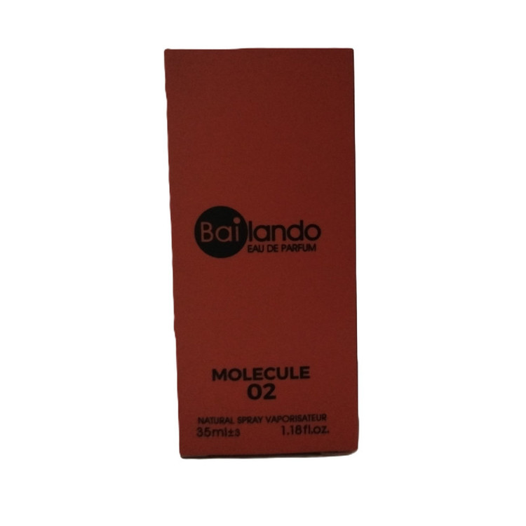 عطر جیبی بایلندو مدل مولکول 02 با رایحه خنک حجم 35 میلیلیتر