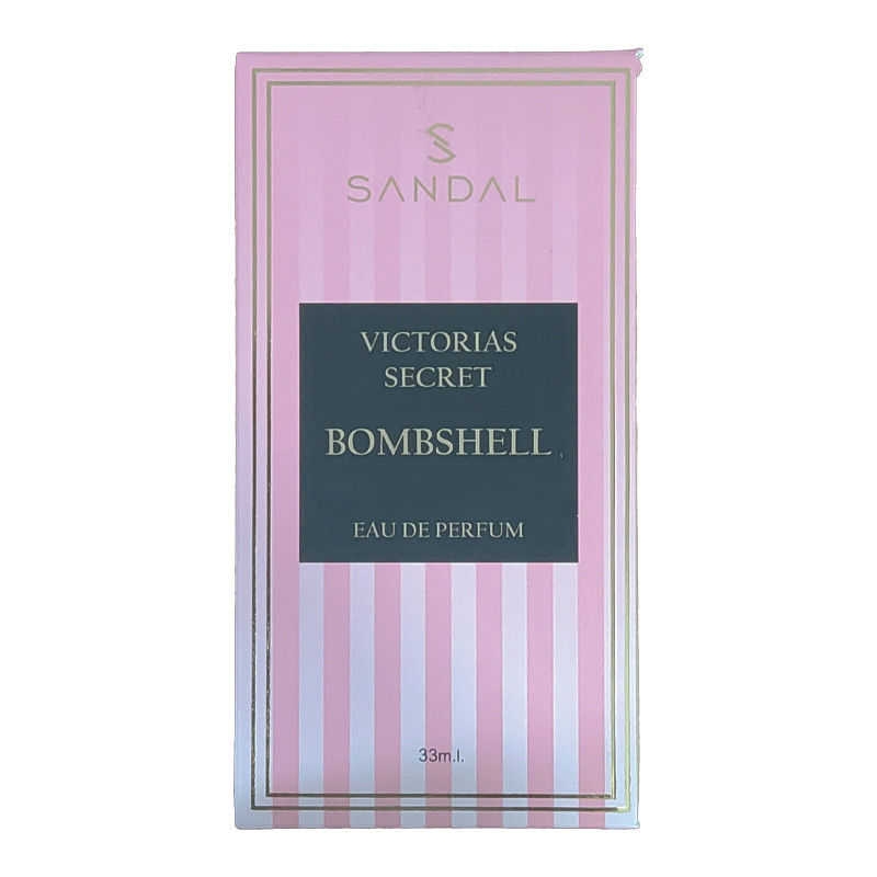 عظر جیبی زنانه صندل مدل victoria secret bombshell حجم 33 میلی لیتر