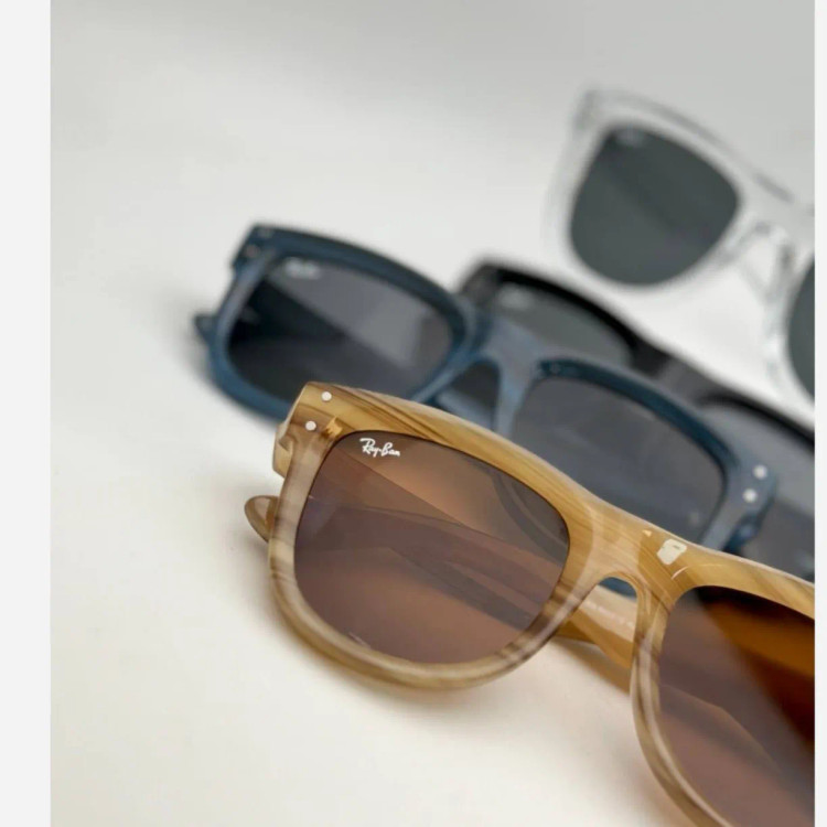 عینک آفتابی ری بن مدل ویفرر ریورس Ray-Ban RBR0502S با فریم کائوچویی و محافظت UV400