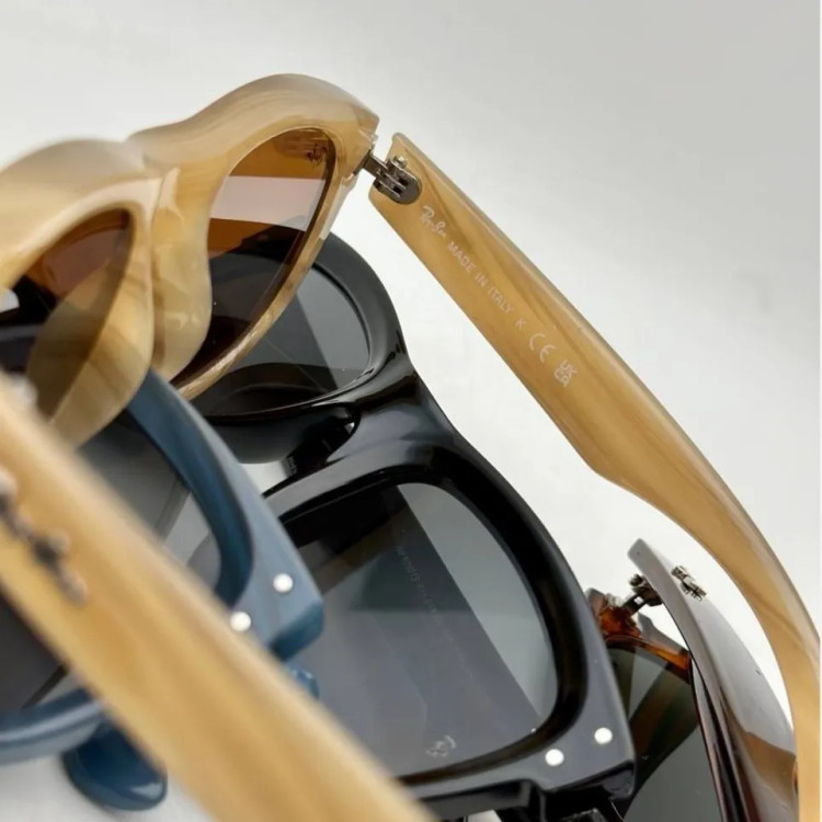 عینک آفتابی ری بن مدل ویفرر ریورس Ray-Ban RBR0502S با فریم کائوچویی و محافظت UV400