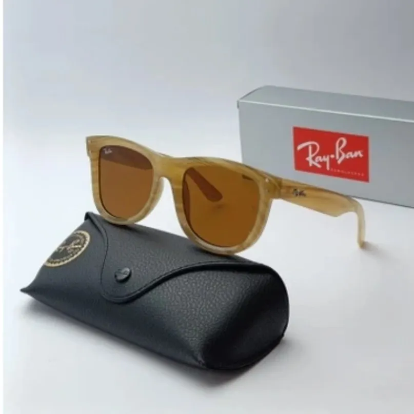عینک آفتابی ری بن مدل ویفرر ریورس Ray-Ban RBR0502S با فریم کائوچویی و محافظت UV400