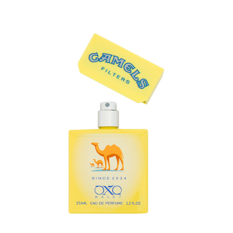 عطر جیبی زنانه اکس بالت مدل camels yellow با رایحه خنک حجم 35 میلیلیتر