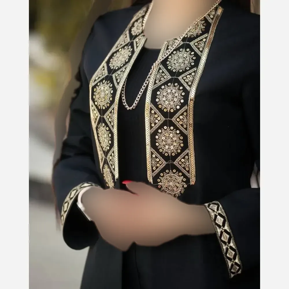 کت و شلوار زنانه مشکی جنس پرشین مکانیک سایز فری 38 تا 46