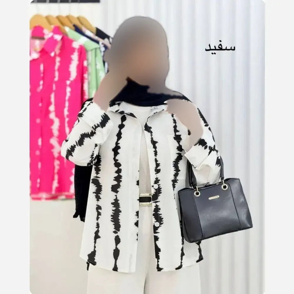 شومیز زنانه جنس بوگاتی درجه یک سایز 38 تا 46