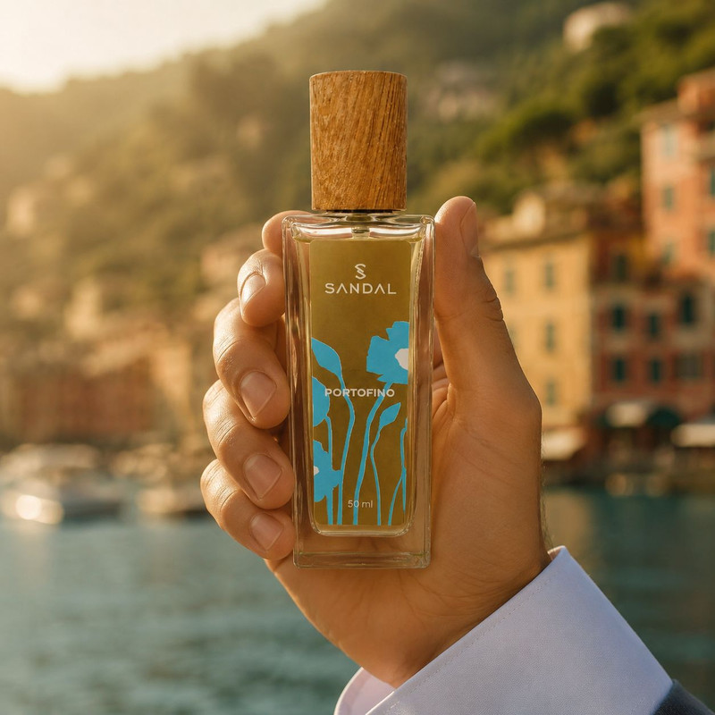 ادو پرفیوم مردانه صندل مدل tomford portofino با رایحه خنک حجم 50 میلی لیتر