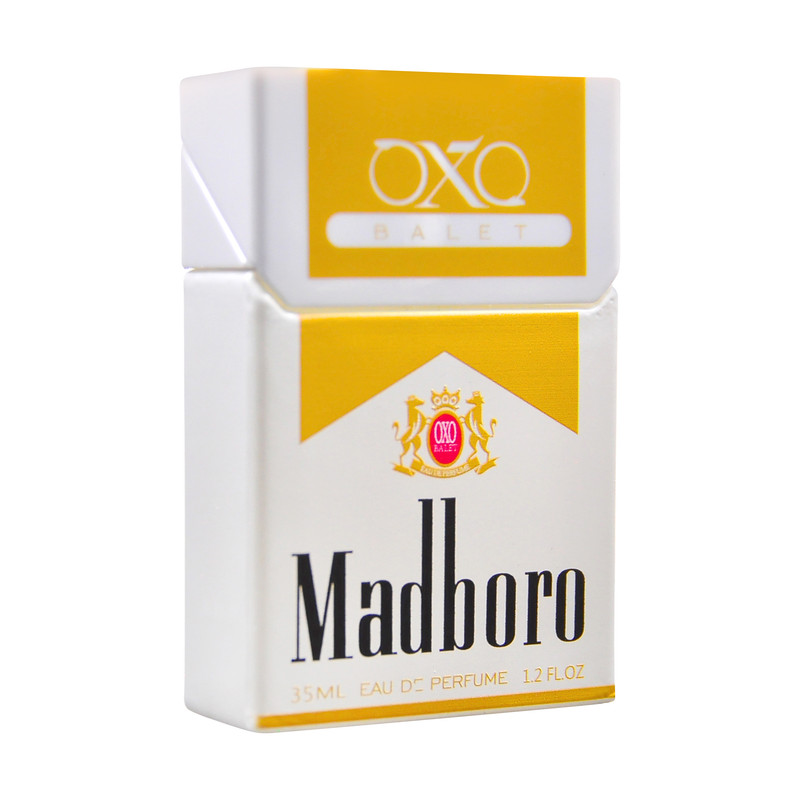 عطر جیبی اکس بالت مدل madboro gold classic با رایحه معتدل حجم 35 میلیلیتر