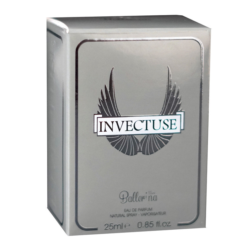 عطر جیبی مردانه بالرینا مدل Invectuse حجم 25 میلی لیتر