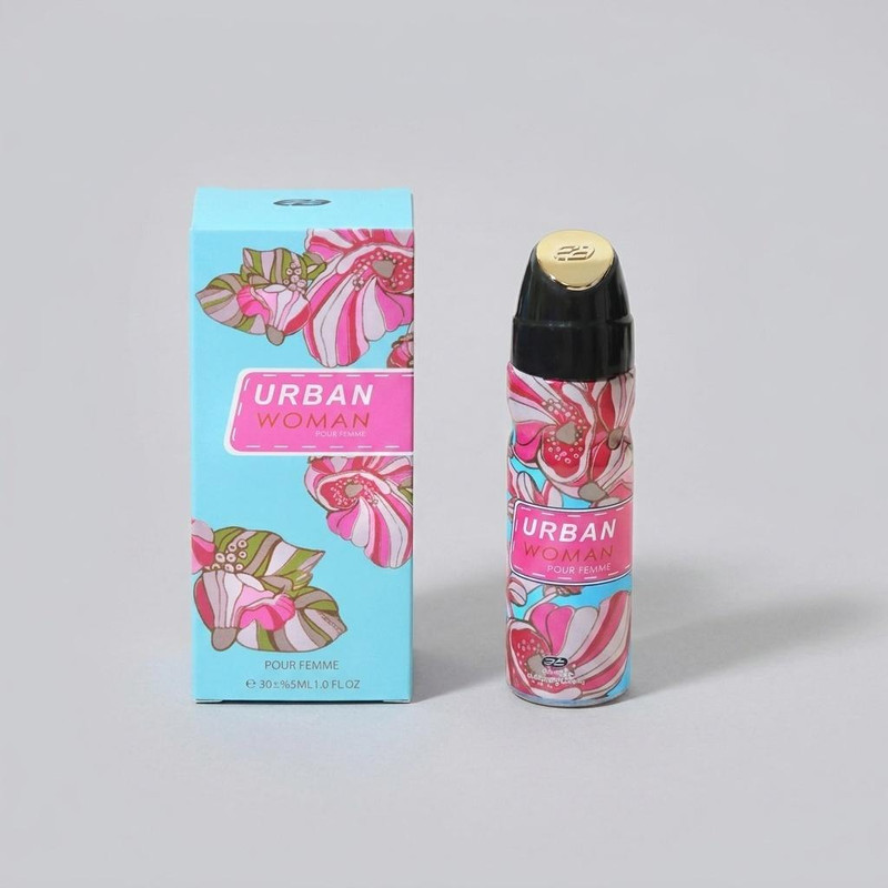 عطر جیبی زنانه عماد آرا مدل Urban با رایحه شیرین حجم 30 میلی‌لیتر