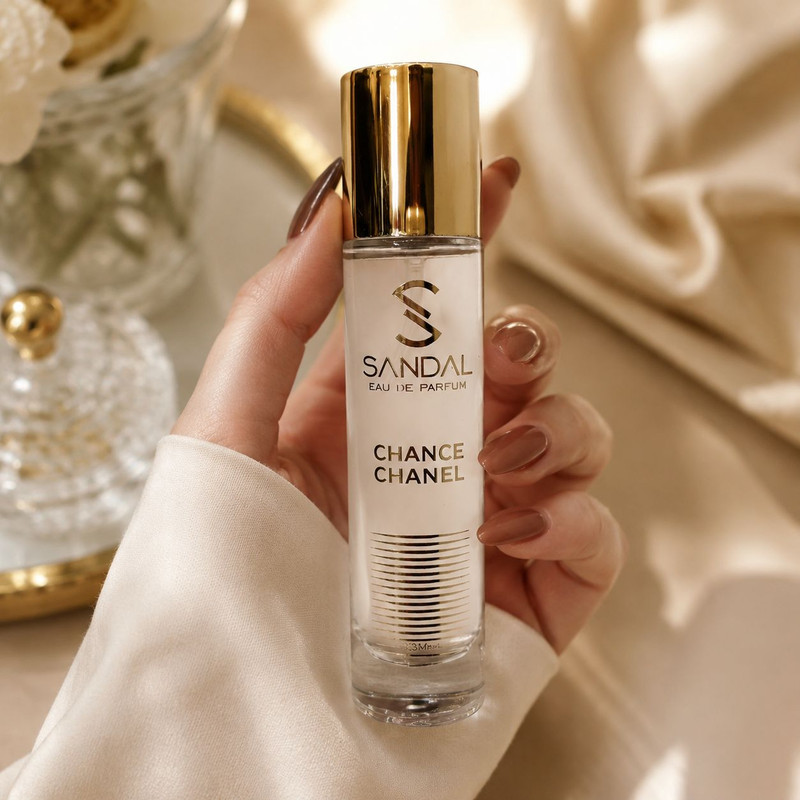 عطر جیبی زنانه صندل مدل چنس چنل حجم 33 میلی لیتر