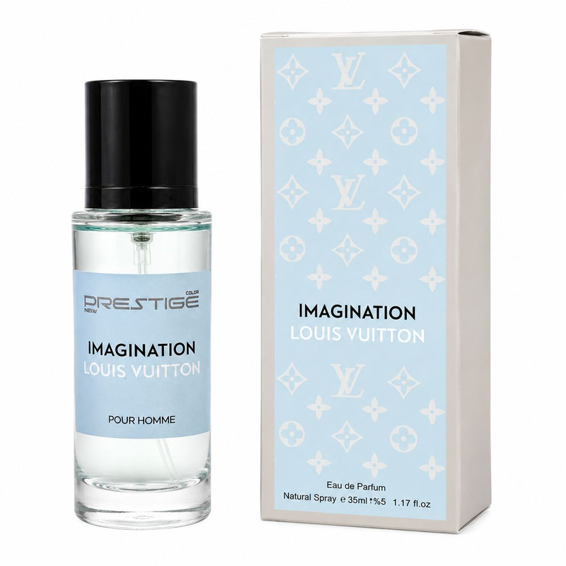 عطر جیبی مردانه نیو پرستیژ کالر مدل Imagination با رایحه شیرین و مرکباتی حجم 35 میلیلیتر