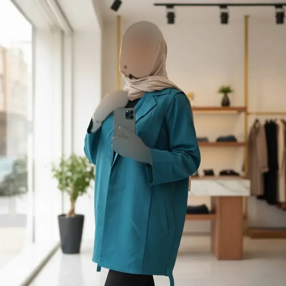 پانچ زنانه بغل بندی جنس تترون درنا فری سایز 38 تا 48