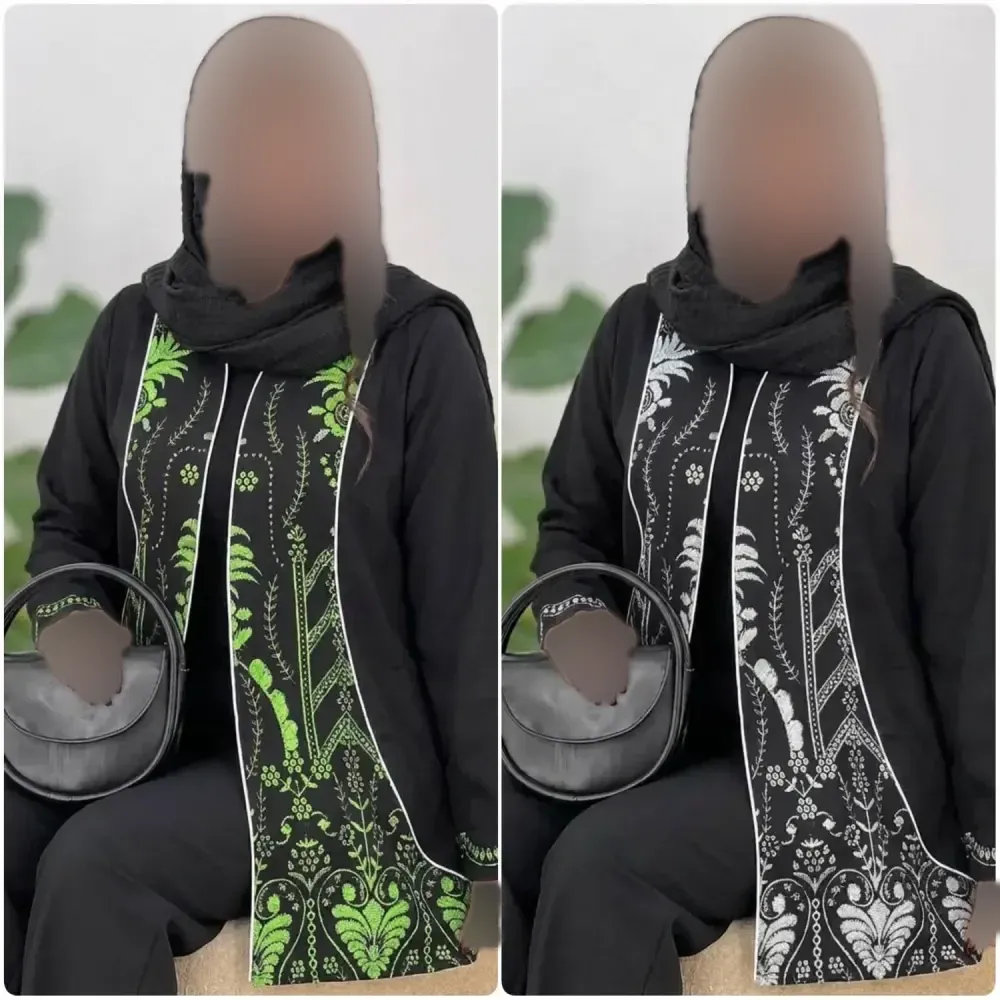کت و شلوار زنانه مدل ماهنا جنس کرپ اندونزی خرجکار تافته فری سایز 36 تا 44