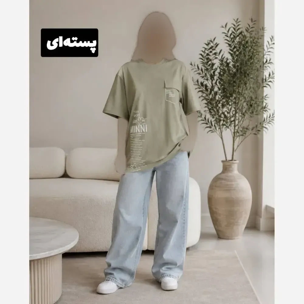 تیشرت لانگ زنانه مدل ماریا جنس پنبه سوپر سایز بزرگ 38 تا 52