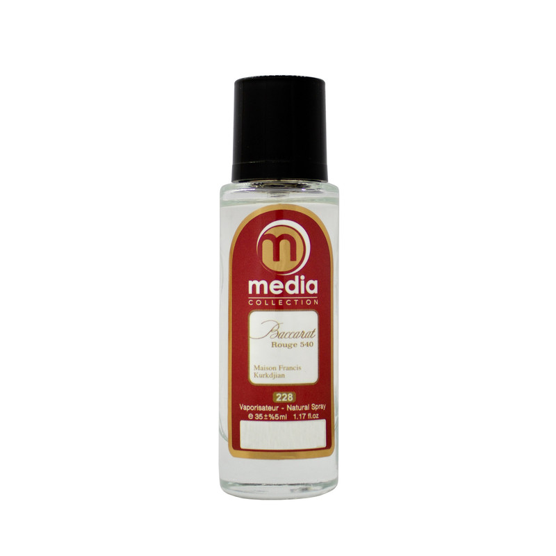 عطر جیبی زنانه مدیا مدل Baccarat Rouge 540 حجم 35 میلی لیتر