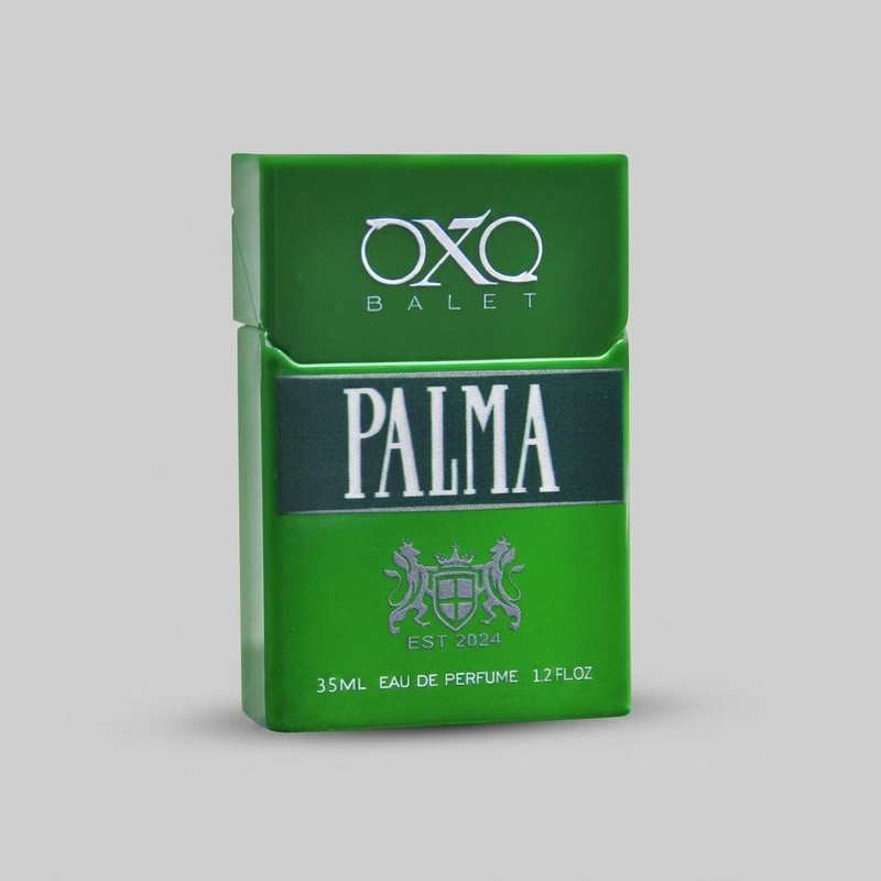 عطر جیبی مردانه اکس بالت مدل palma green با رایحه گرم حجم 35 میلیلیتر