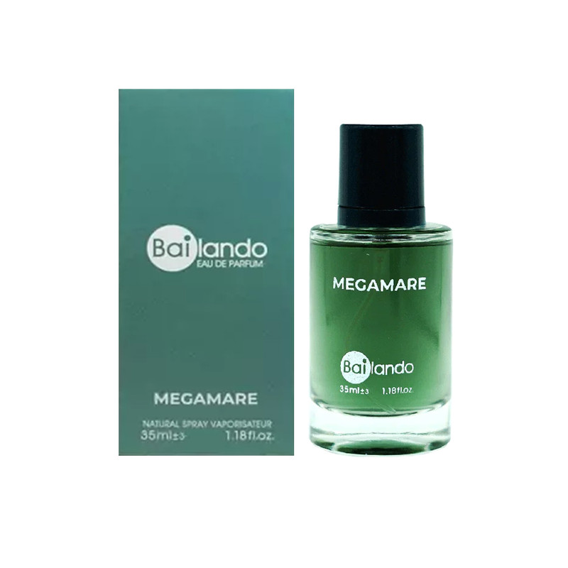 عطر زنانه و مردانه بایلندو مدل Megamare با رایحه خنک حجم 35 میلی‌لیتر