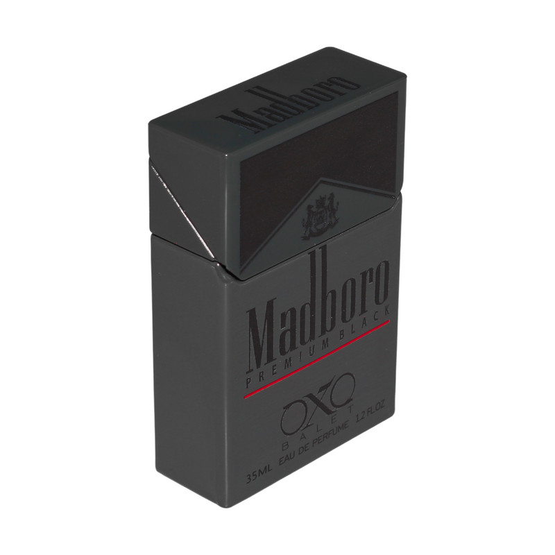 عطر جیبی اکس بالت مدل madboro premium black با رایحه گرم حجم 35 میلیلیتر