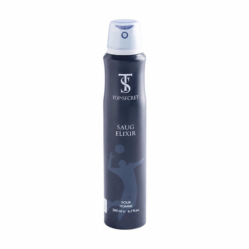 اسپری ضدتعریق مردانه تاپ سکرت مدل Saug Elixir حجم 200 میلیلیتر