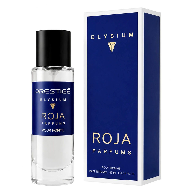 عطر جیبی مردانه پرستیژ مدل ROJA با رایحه گرم و تلخ حجم 35 میلیلیتر