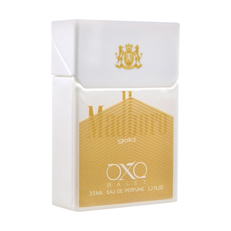 عطر جیبی اکس بالت مدل madboro gold با رایحه گرم حجم 35 میلیلیتر