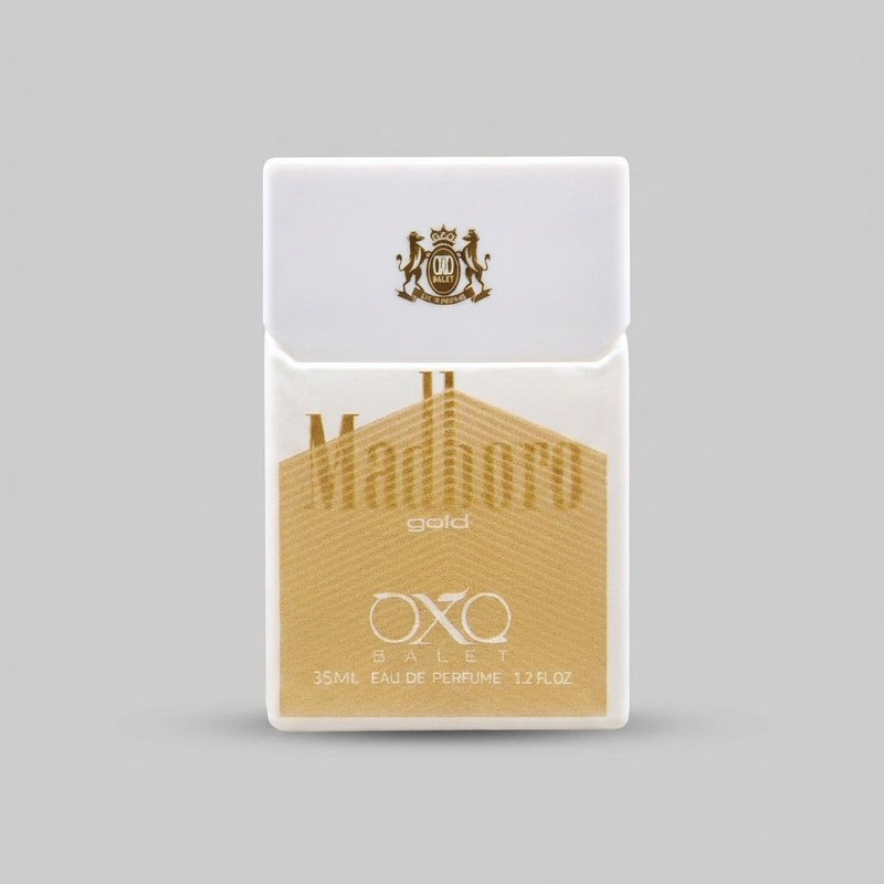 عطر جیبی اکس بالت مدل madboro gold با رایحه گرم حجم 35 میلی‌لیتر