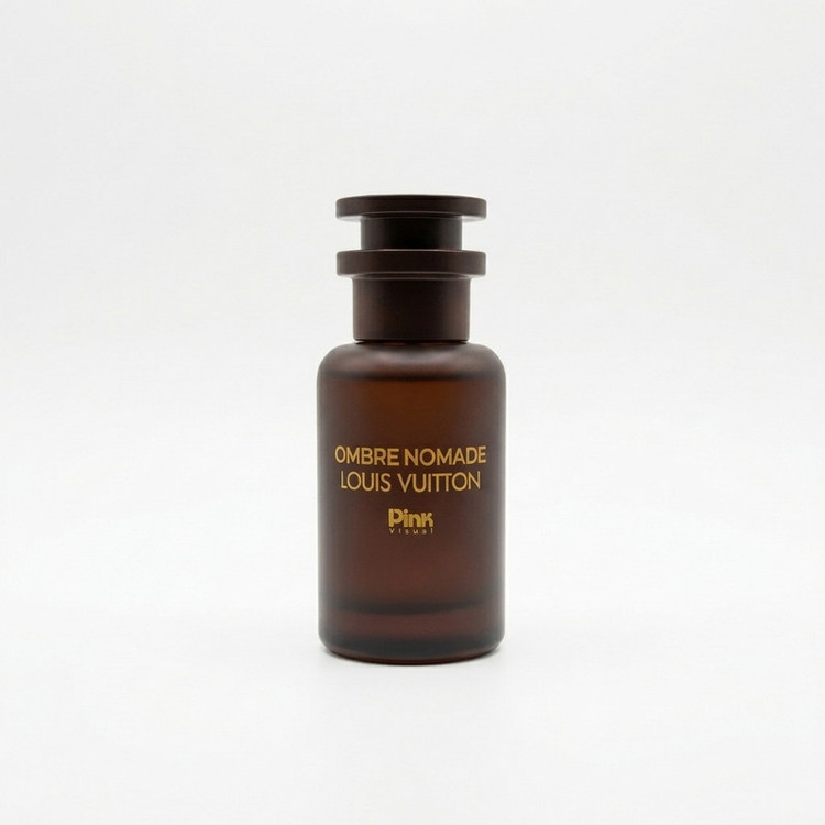 عطر جیبی مردانه پینک ویژوآل مدل لویی ویتون آمبر نومد با رایحه چرمی و معتدل حجم 25 میلی لیتر